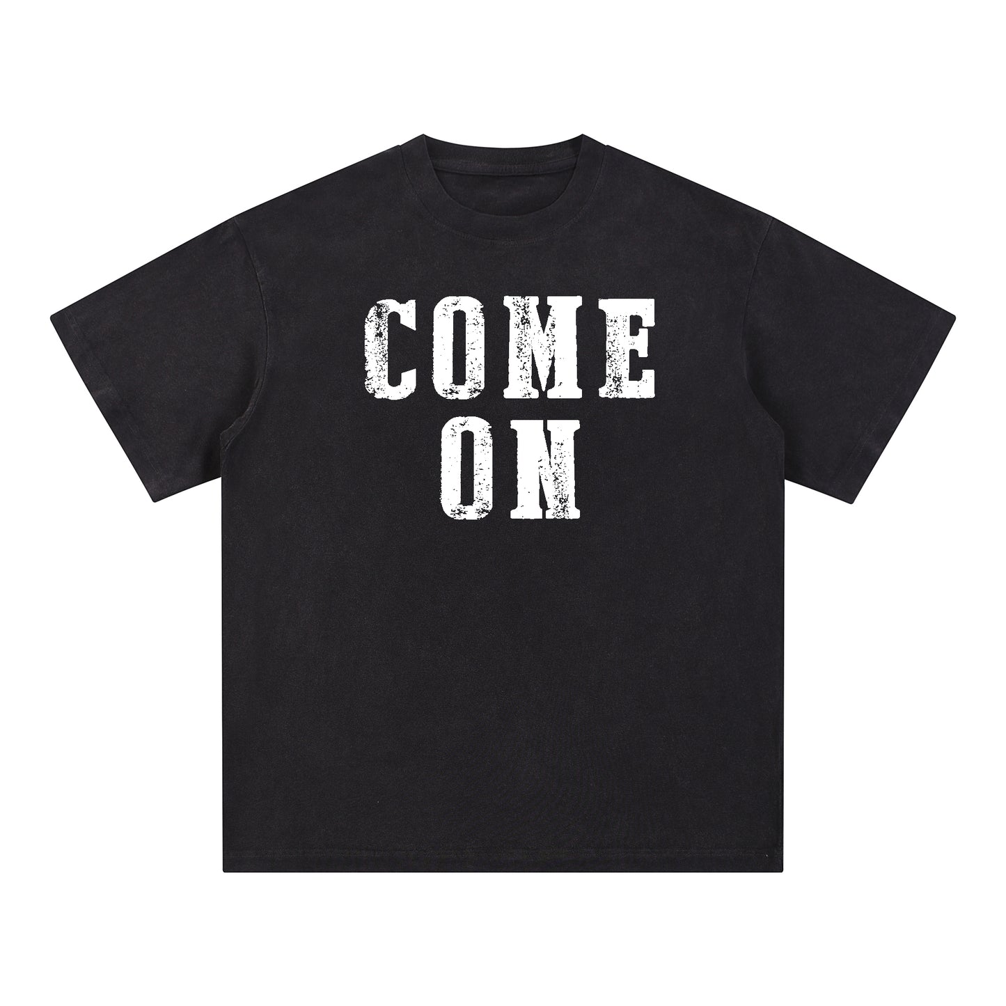 "COME ON" Style Short - Sleeve T-Shirt