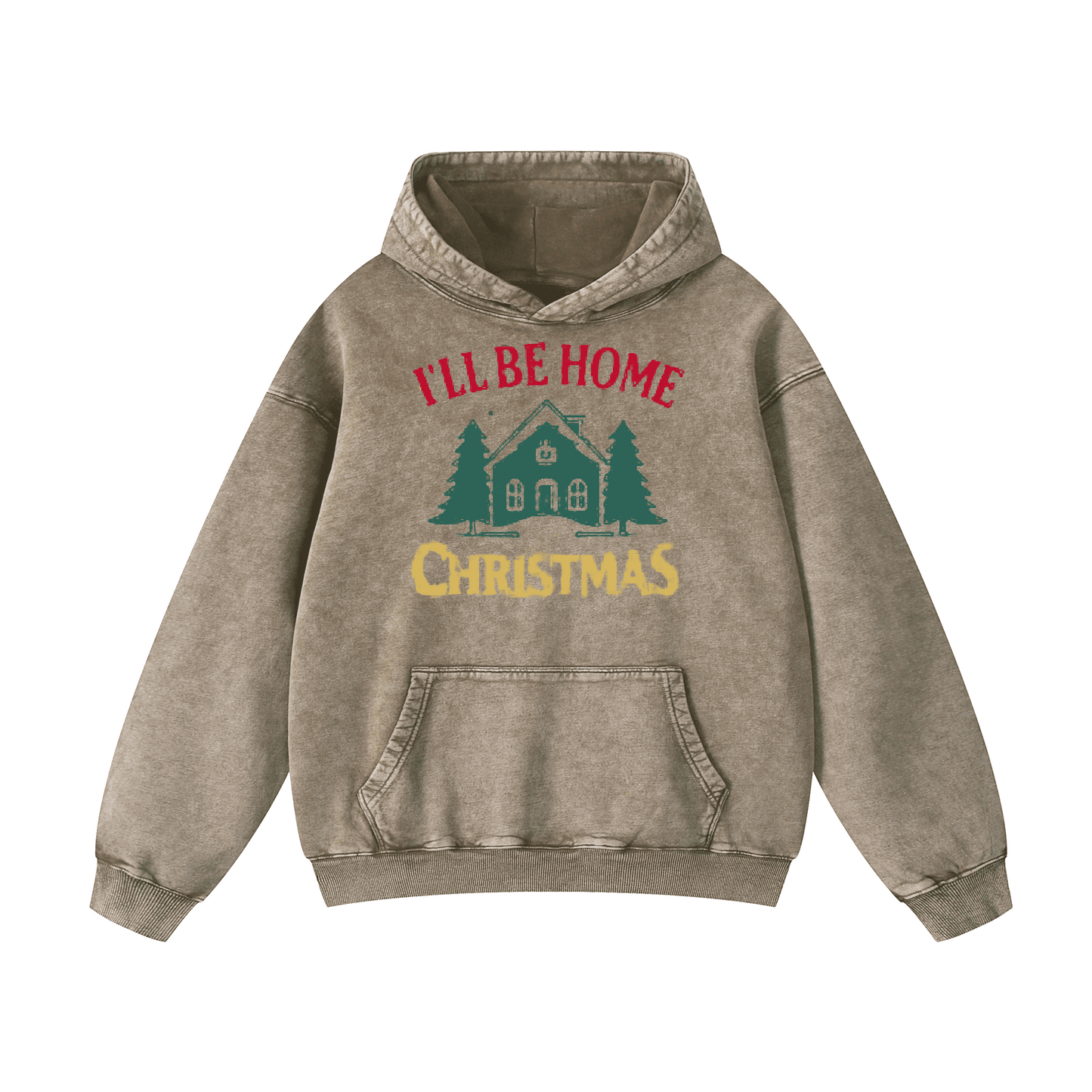 I'LL BE HOME Christmas Hoodie