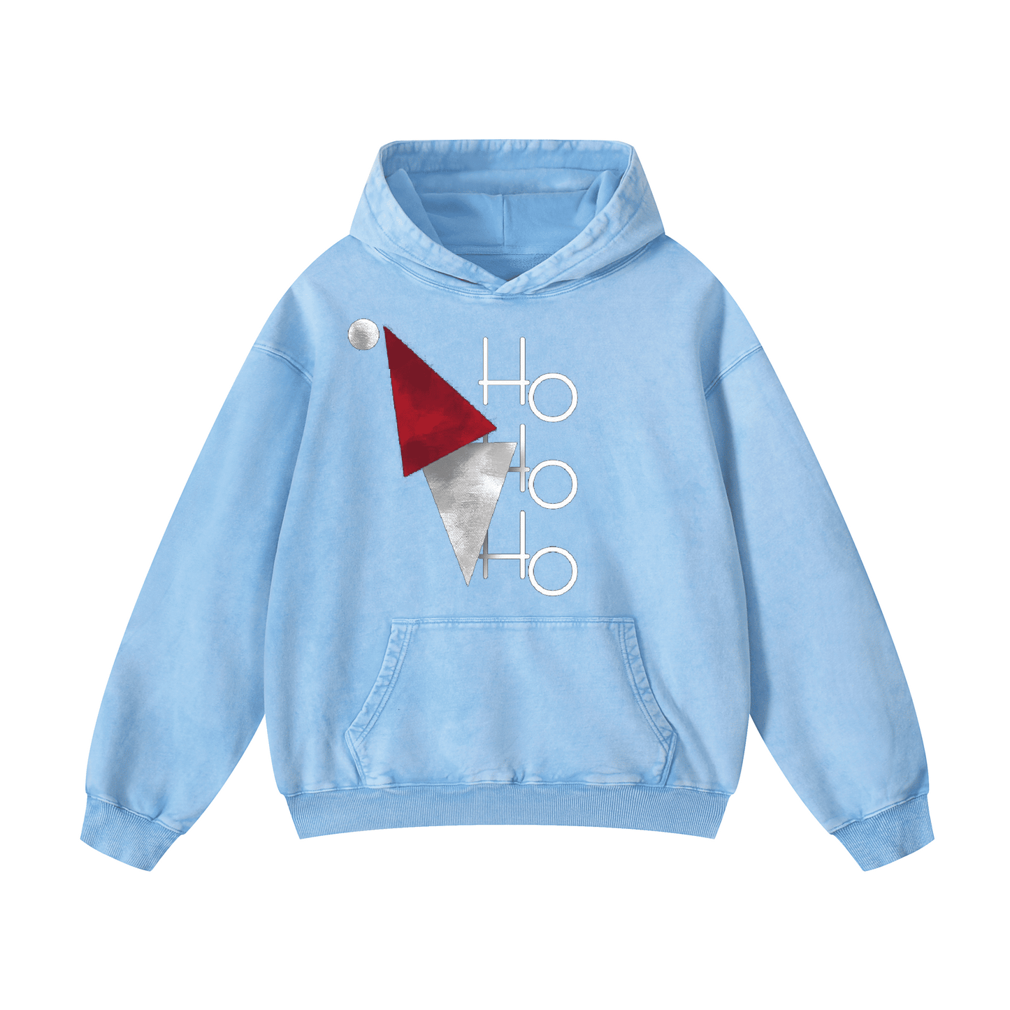 Santa hat and "HO HO HO" Hoodies