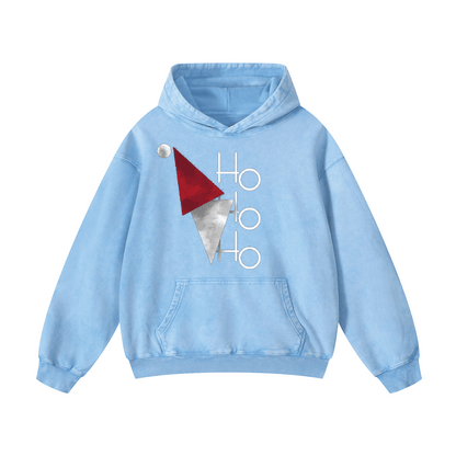 Santa hat and "HO HO HO" Hoodies