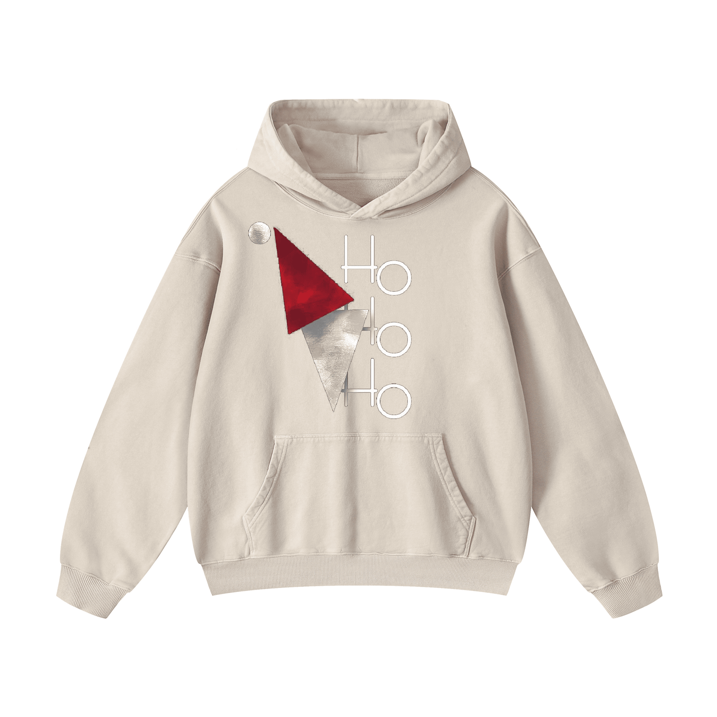 Santa hat and "HO HO HO" Hoodies