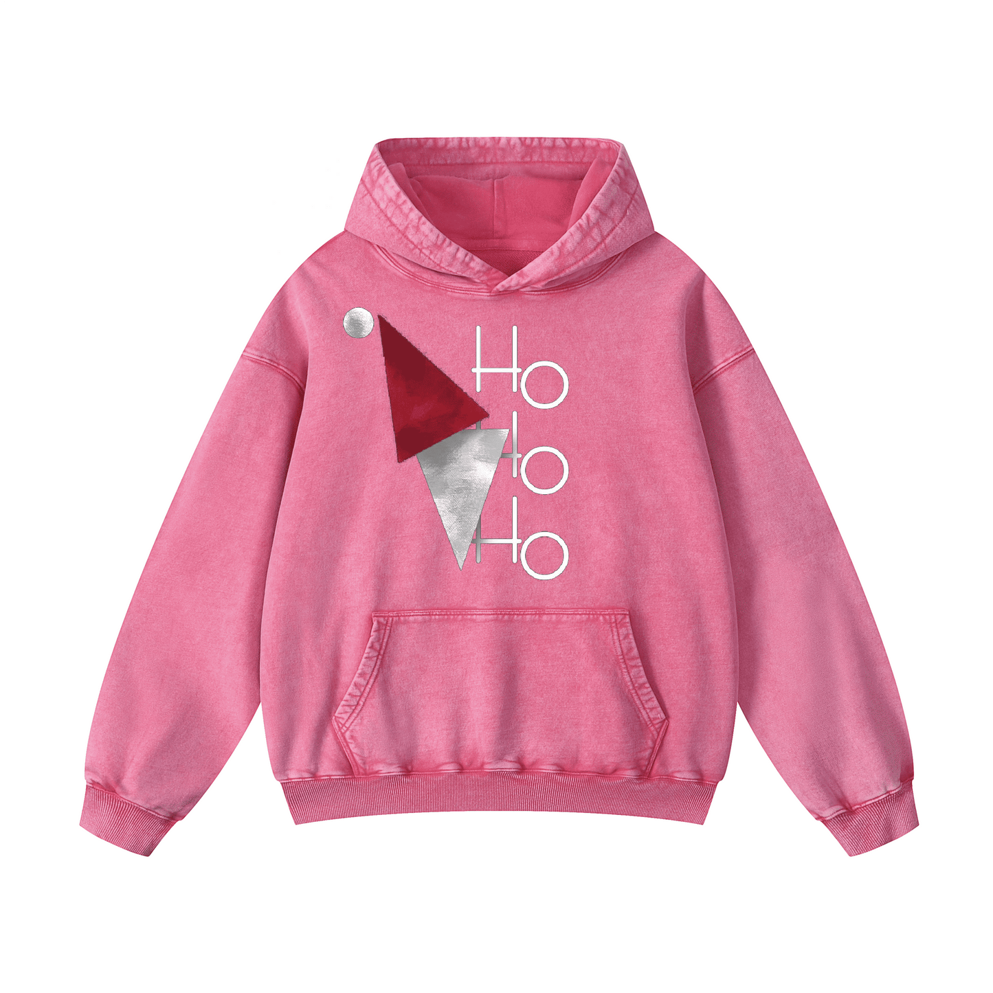 Santa hat and "HO HO HO" Hoodies
