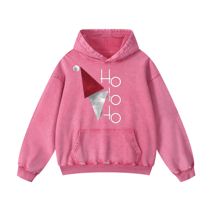 Santa hat and "HO HO HO" Hoodies
