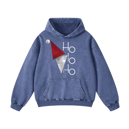 Santa hat and "HO HO HO" Hoodies