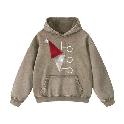 Santa hat and "HO HO HO" Hoodies