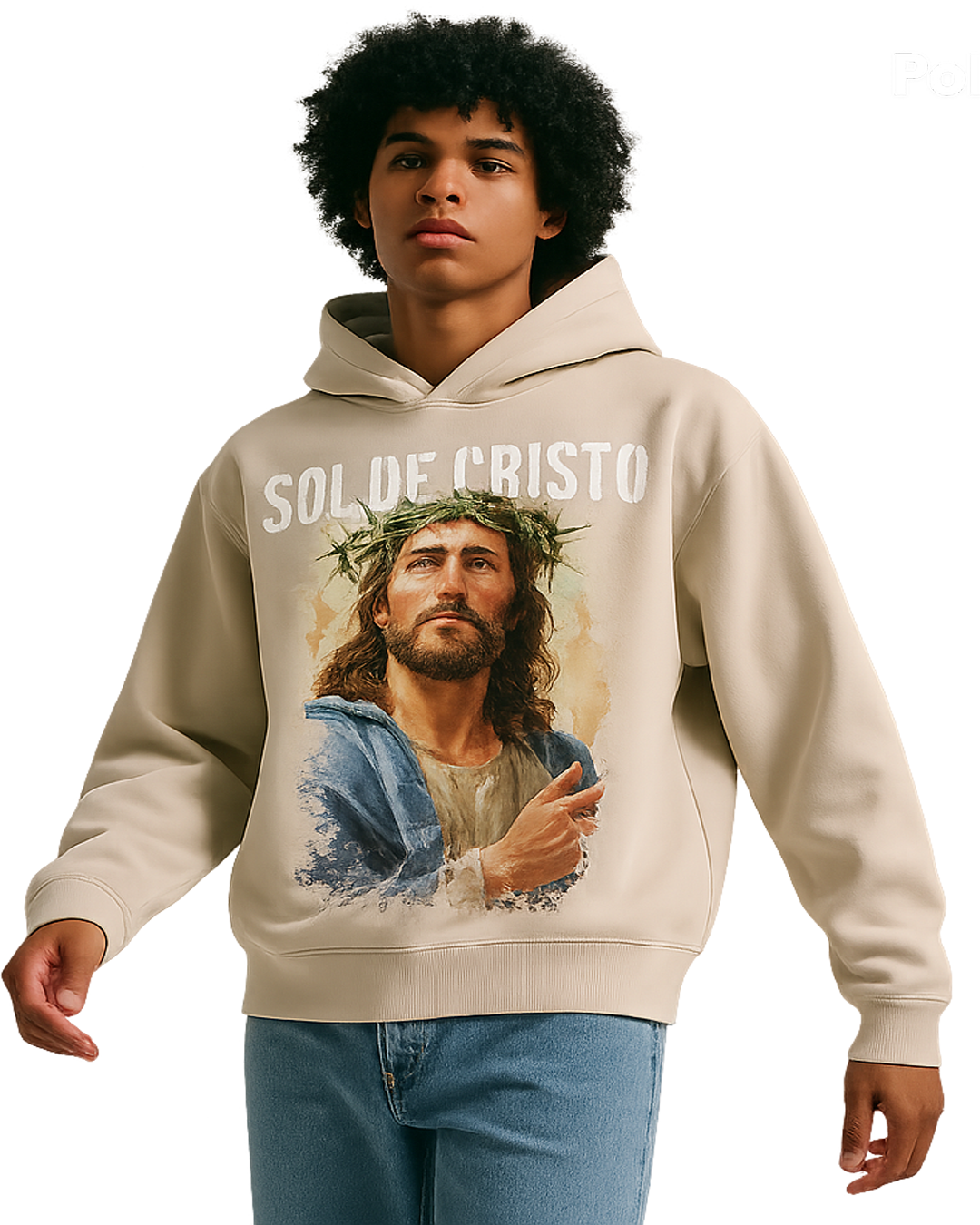 "SOL DE CRISTO" Snowflake Hoodies（MODEL）