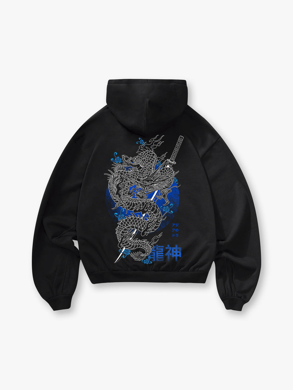 Japanese Dragon Samurai Hoodie