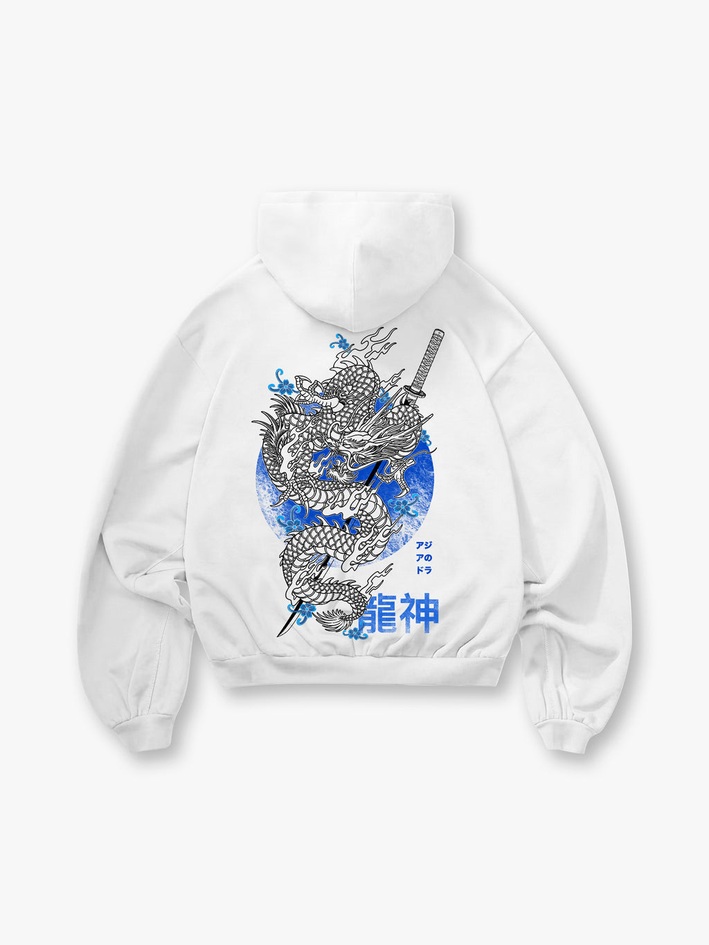 Japanese Dragon Samurai Hoodie