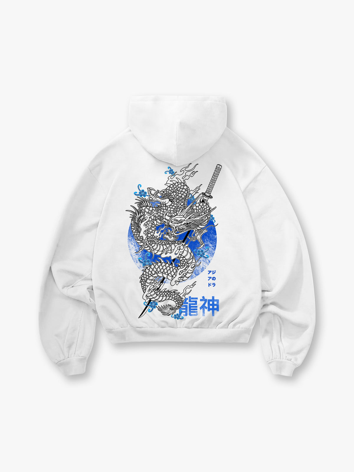 Japanese Dragon Samurai Hoodie