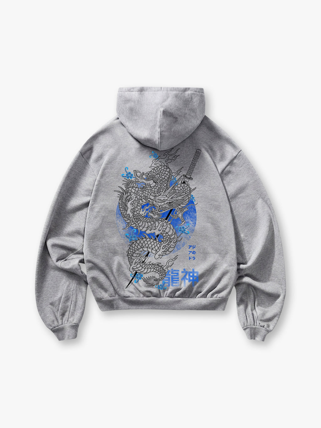 Japanese Dragon Samurai Hoodie