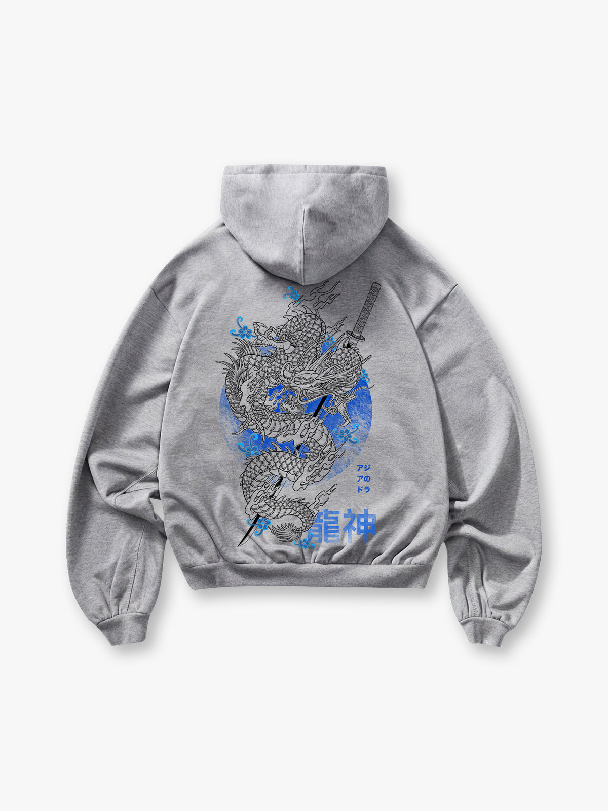 Japanese Dragon Samurai Hoodie