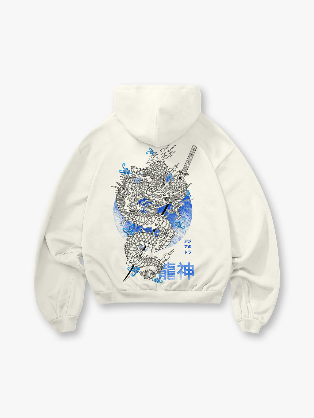 Japanese Dragon Samurai Hoodie
