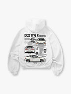 JDM Car Blueprint Hoodie