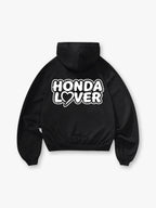 Honda  Heart Text Hoodie