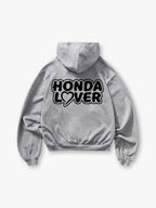 Honda  Heart Text Hoodie