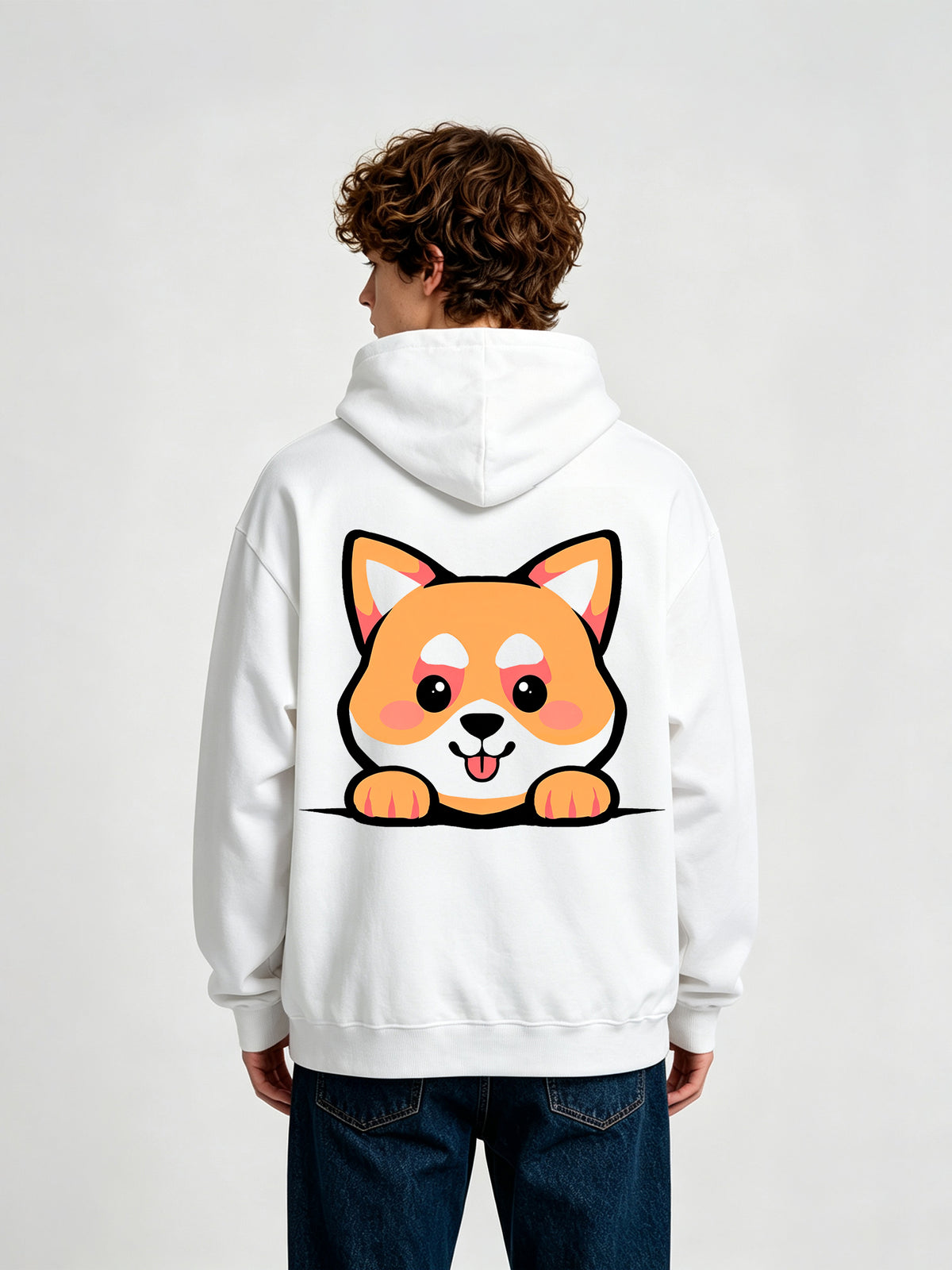 Shiba Cartoon Hoodie