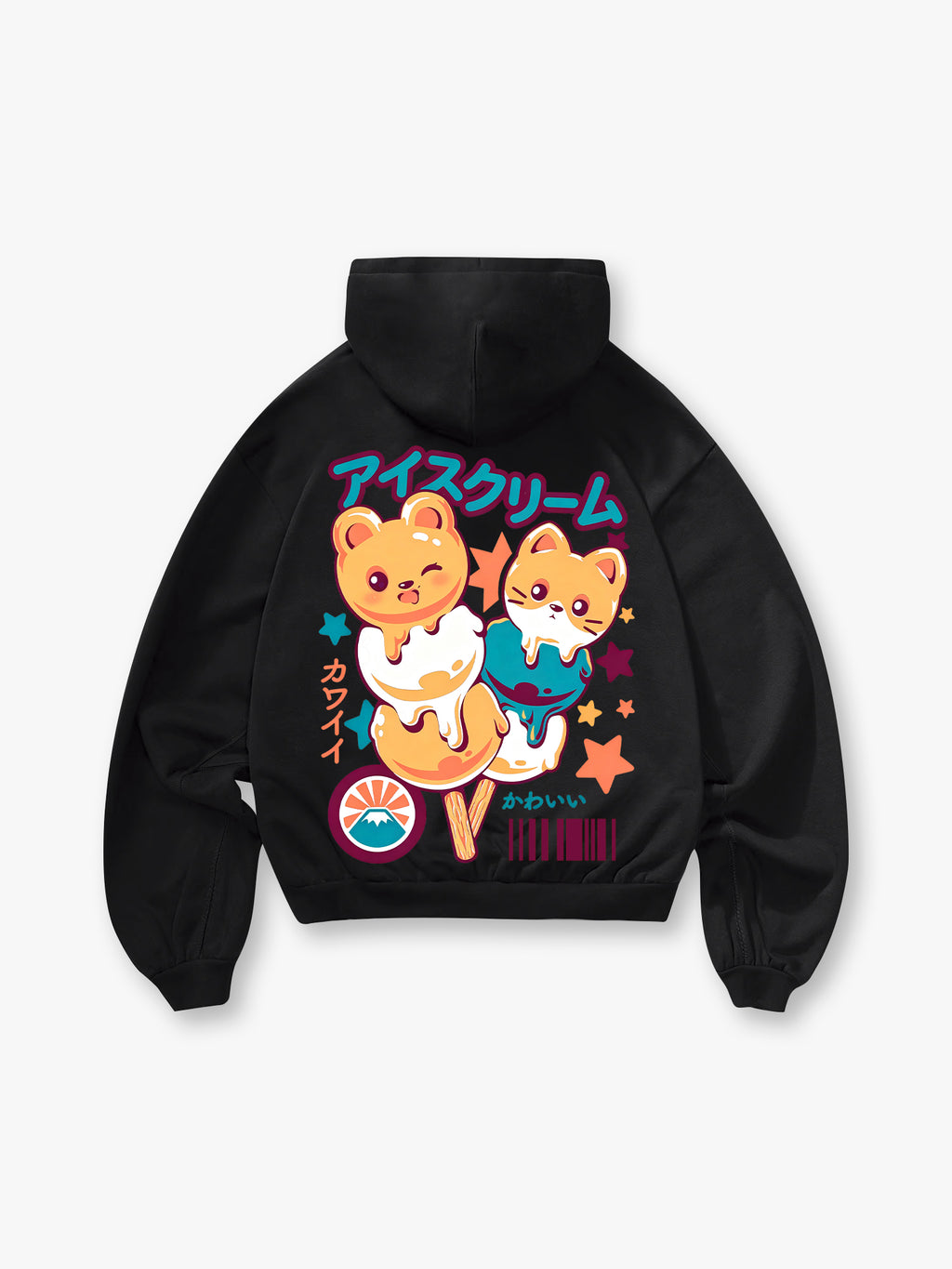 Bear Ice Cream Hoodie