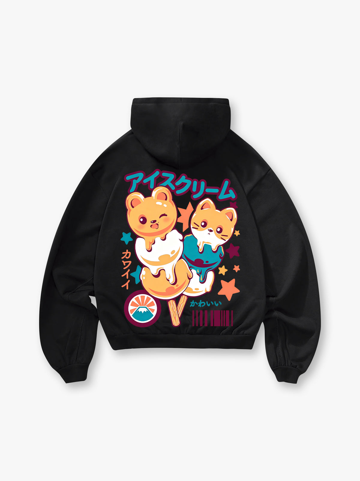 Bear Ice Cream Hoodie