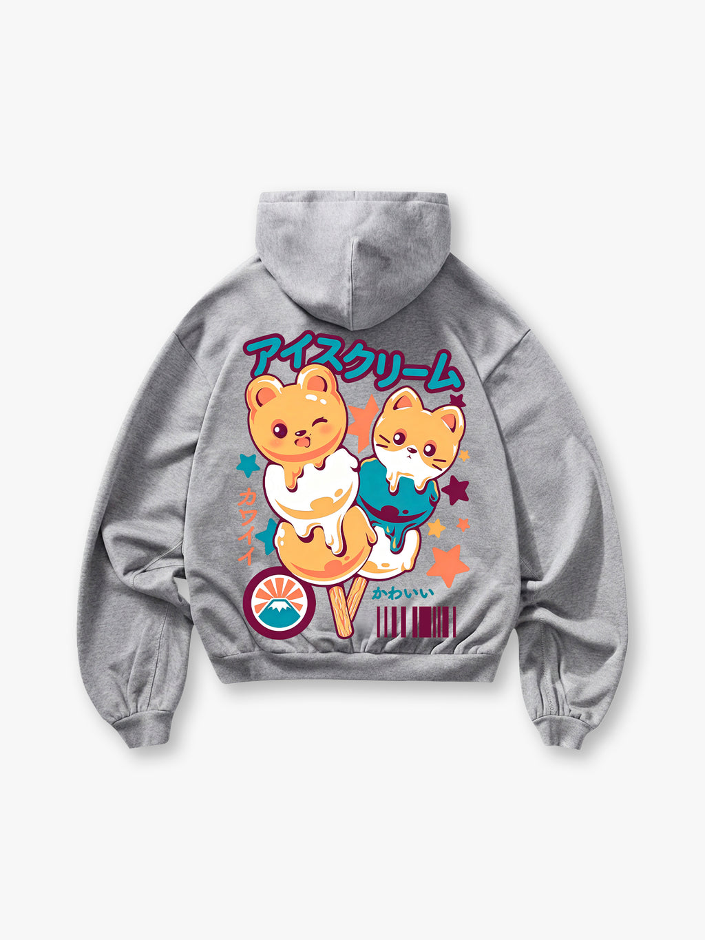 Bear Ice Cream Hoodie
