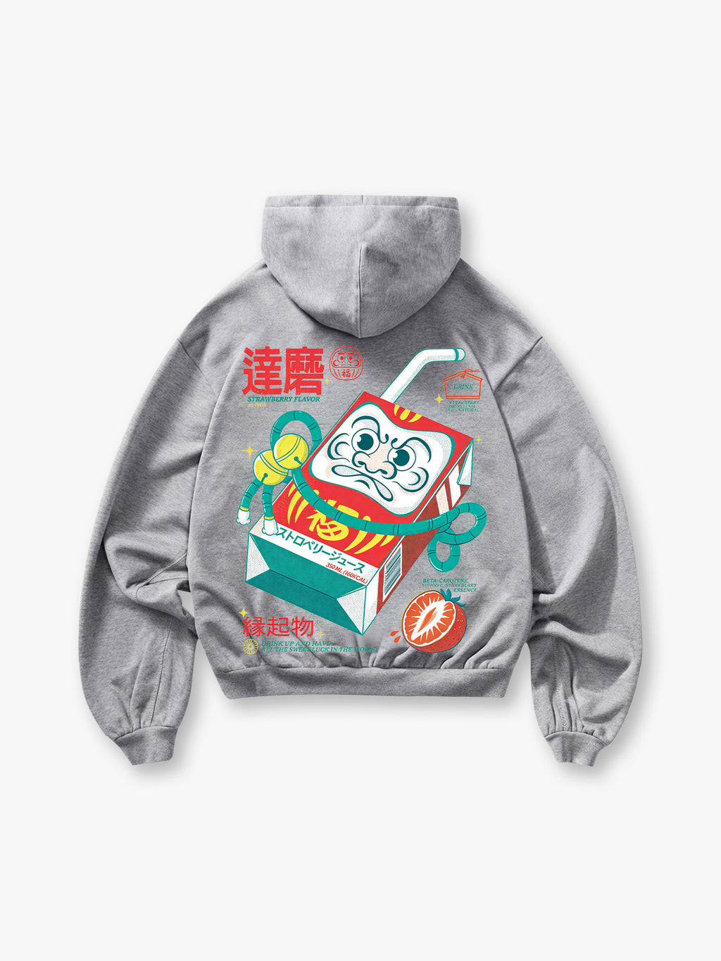 Daruma Strawberry Juice Hoodie