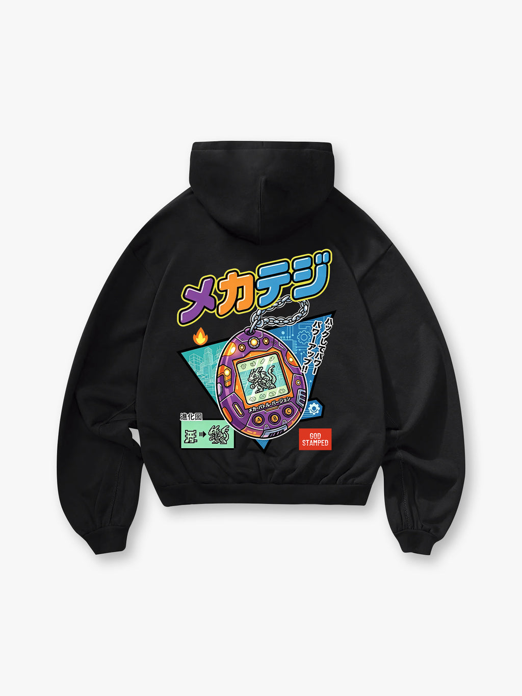 Virtual pet hoodie