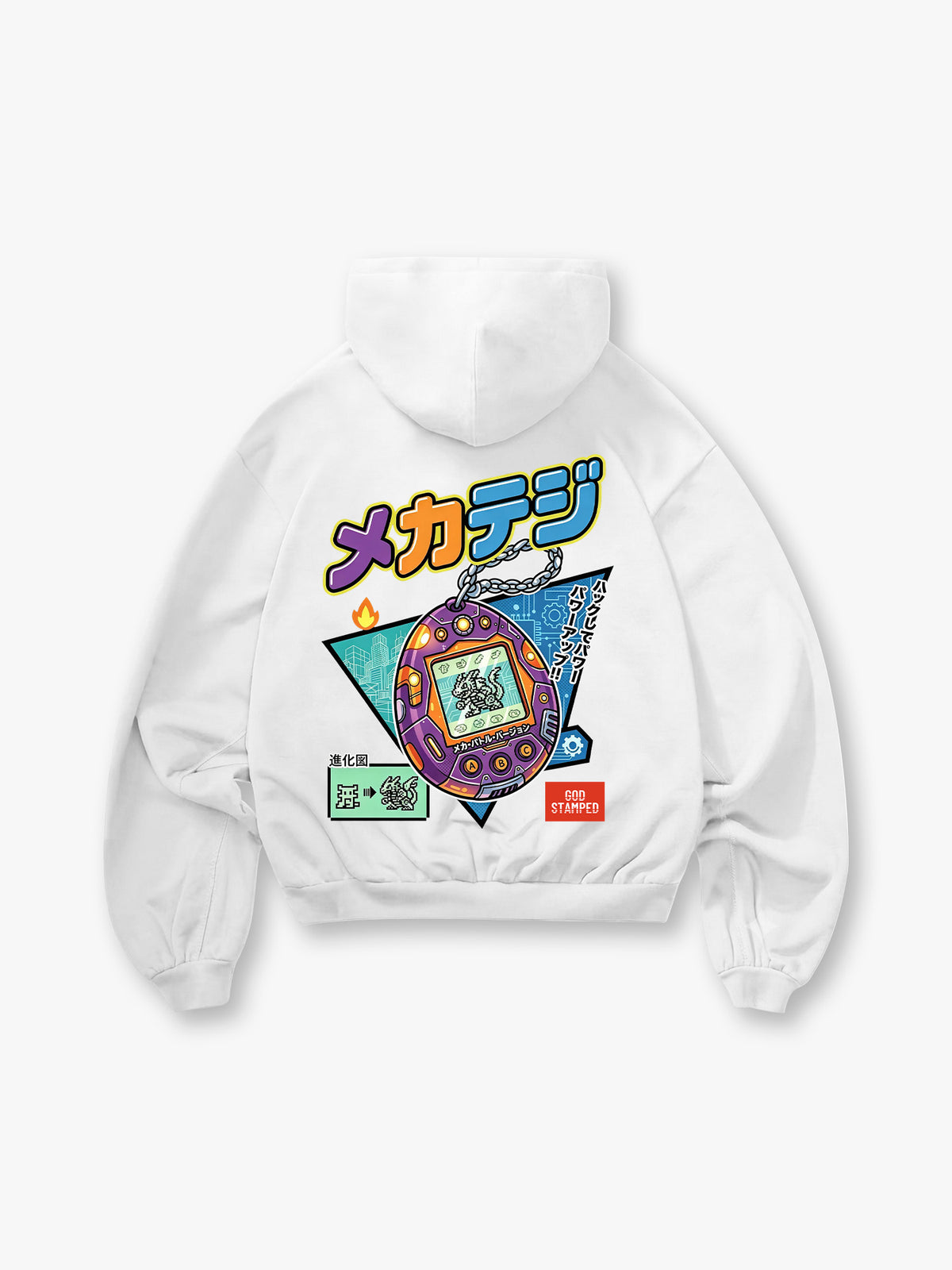 Virtual pet hoodie