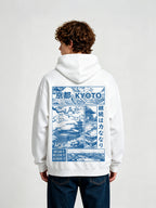 Kyoto Temple Cherry Blossom Hoodie