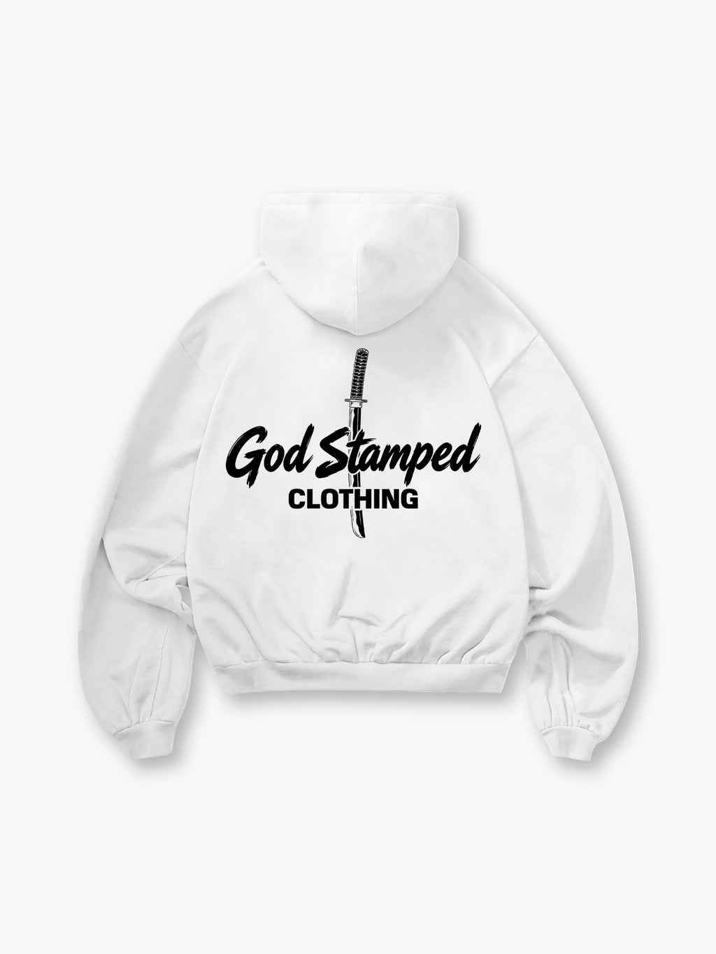 Katana Sword Minimal Hoodie