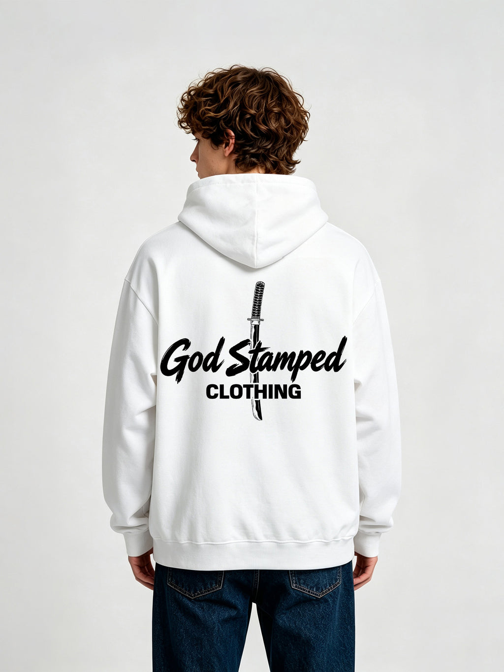 Katana Sword Minimal Hoodie