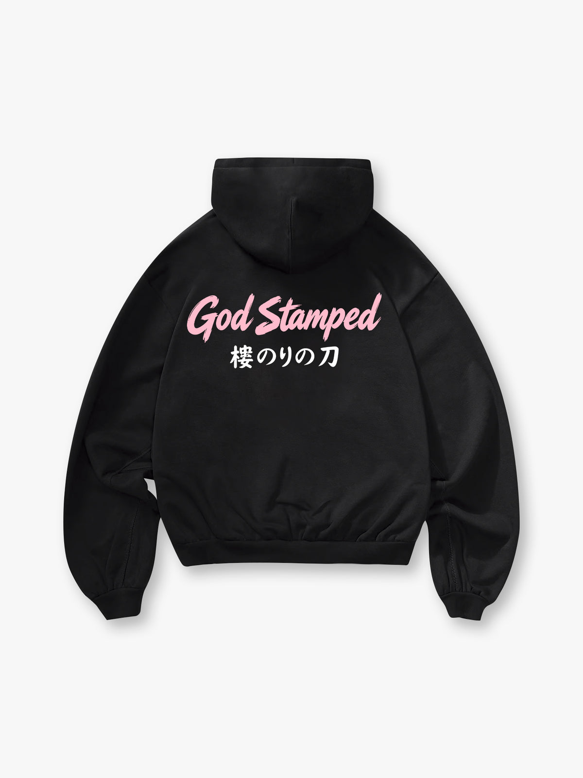 Japanese Text Graphic Hoodie