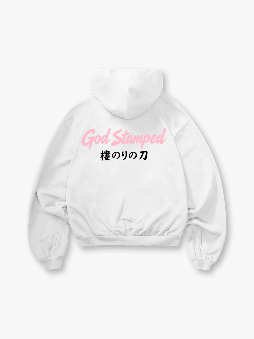 Japanese Text Graphic Hoodie