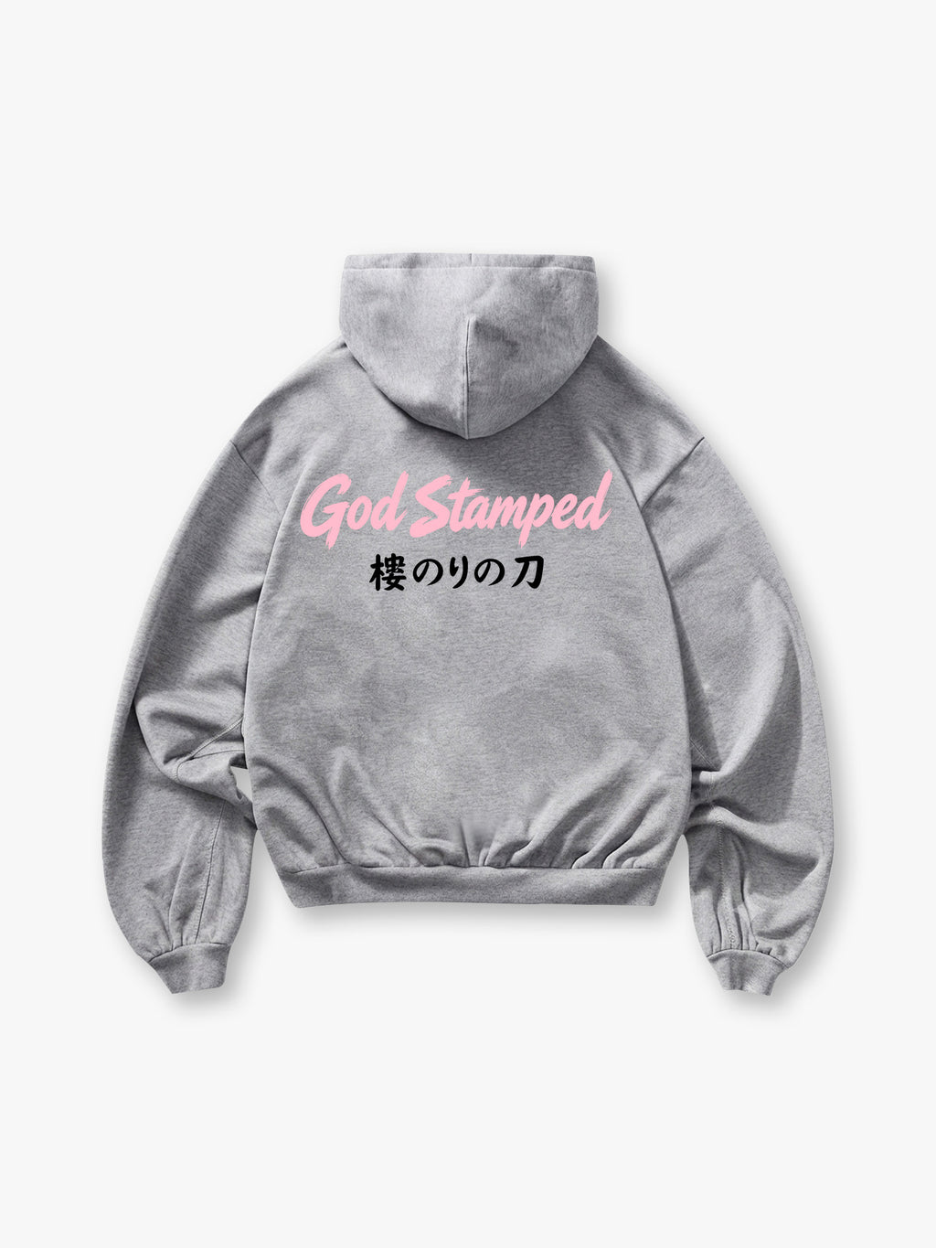 Japanese Text Graphic Hoodie