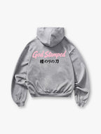 Japanese Text Graphic Hoodie