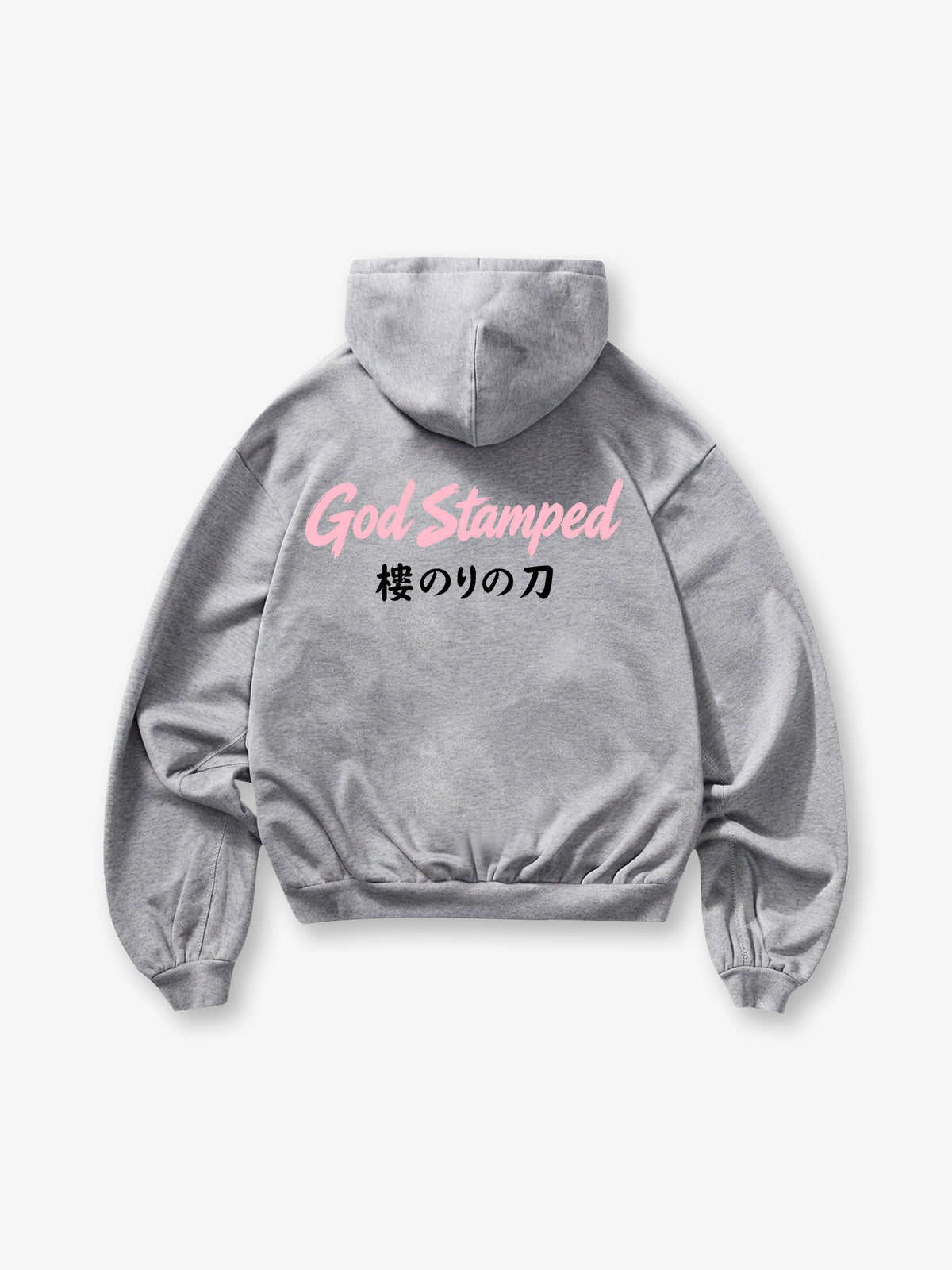 Japanese Text Graphic Hoodie