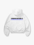 Double Text Graphic Hoodie