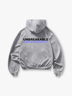 Double Text Graphic Hoodie