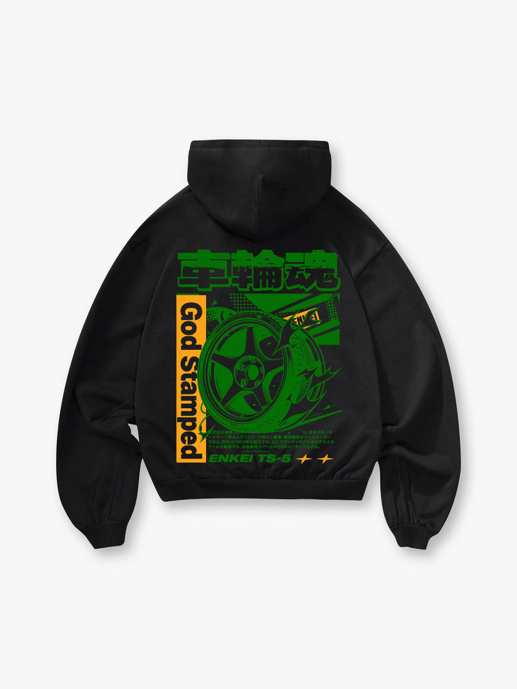 JDM Car Wheel Hoodie