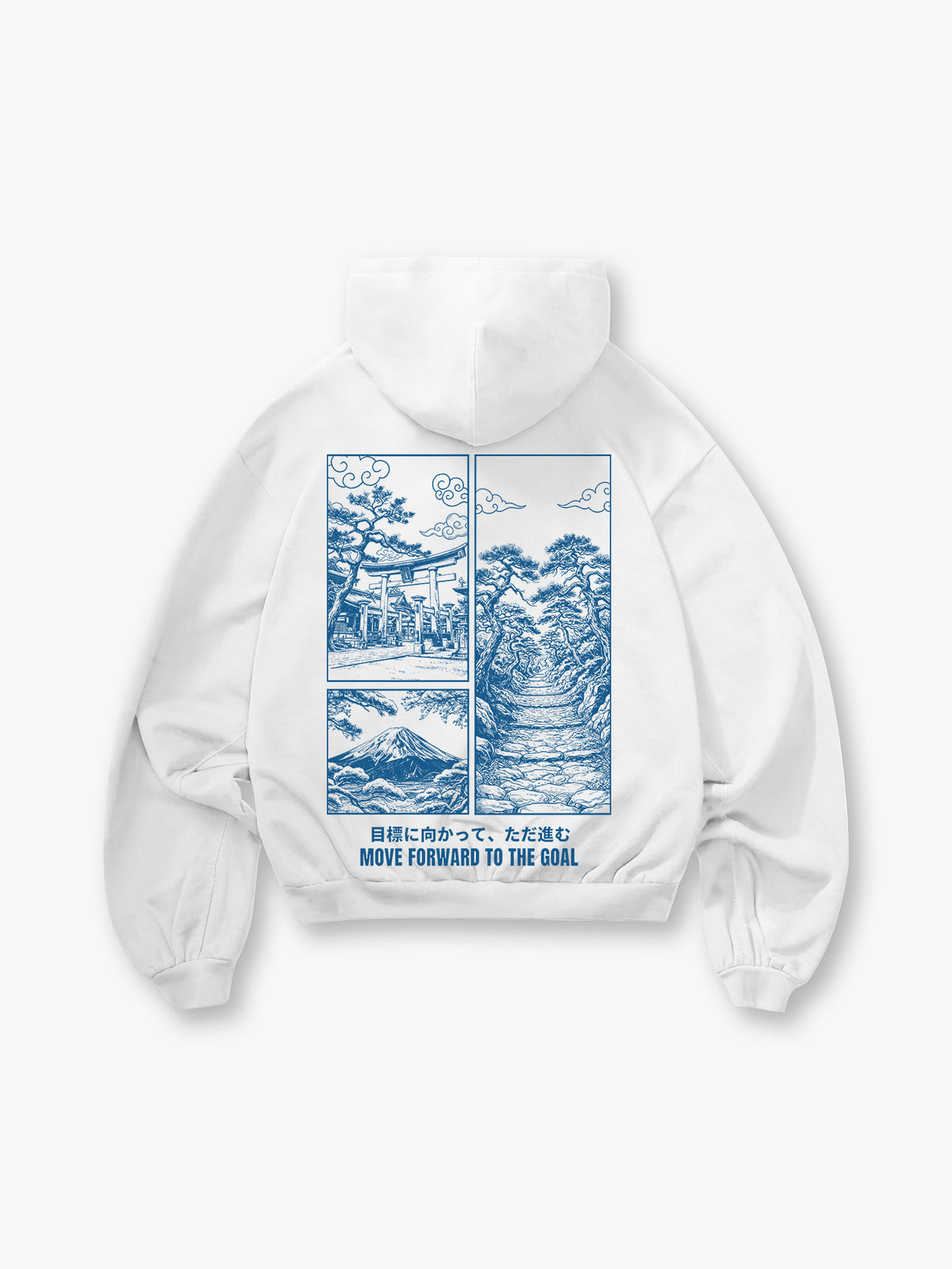 Mount Fuji Torii Gate Hoodie