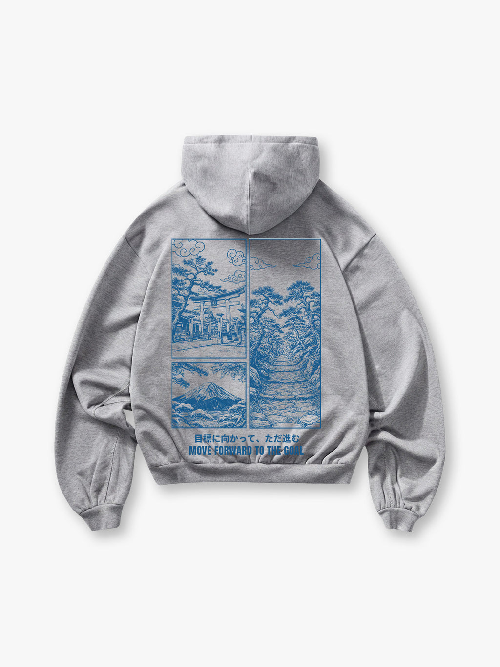 Mount Fuji Torii Gate Hoodie