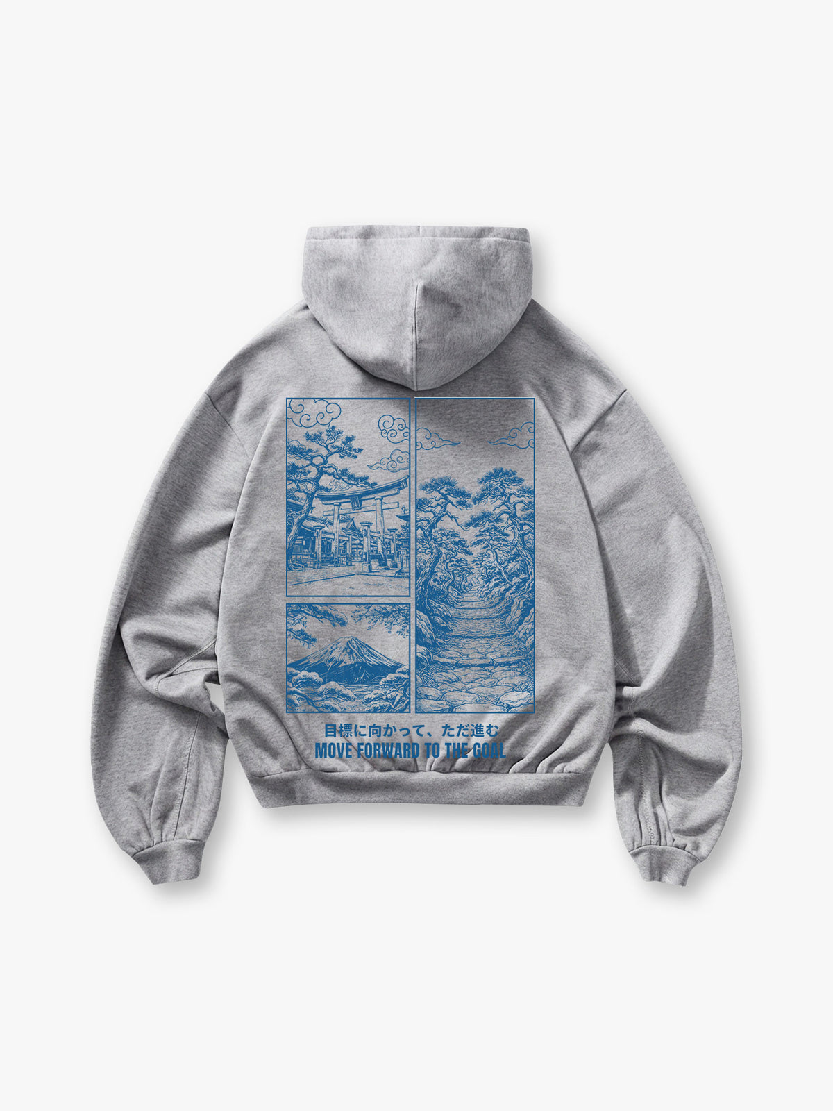 Mount Fuji Torii Gate Hoodie