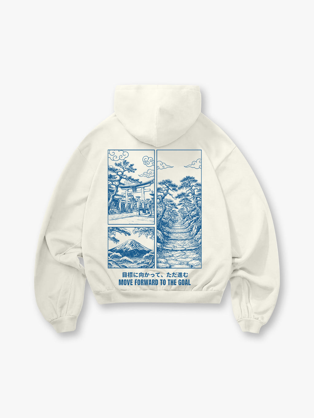 Mount Fuji Torii Gate Hoodie