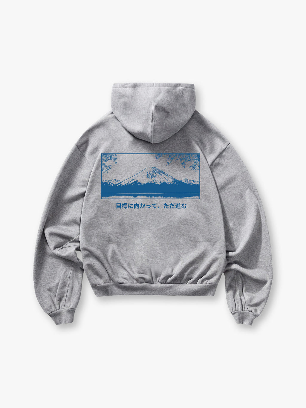 Mt Fuji Cherry Blossom Hoodie