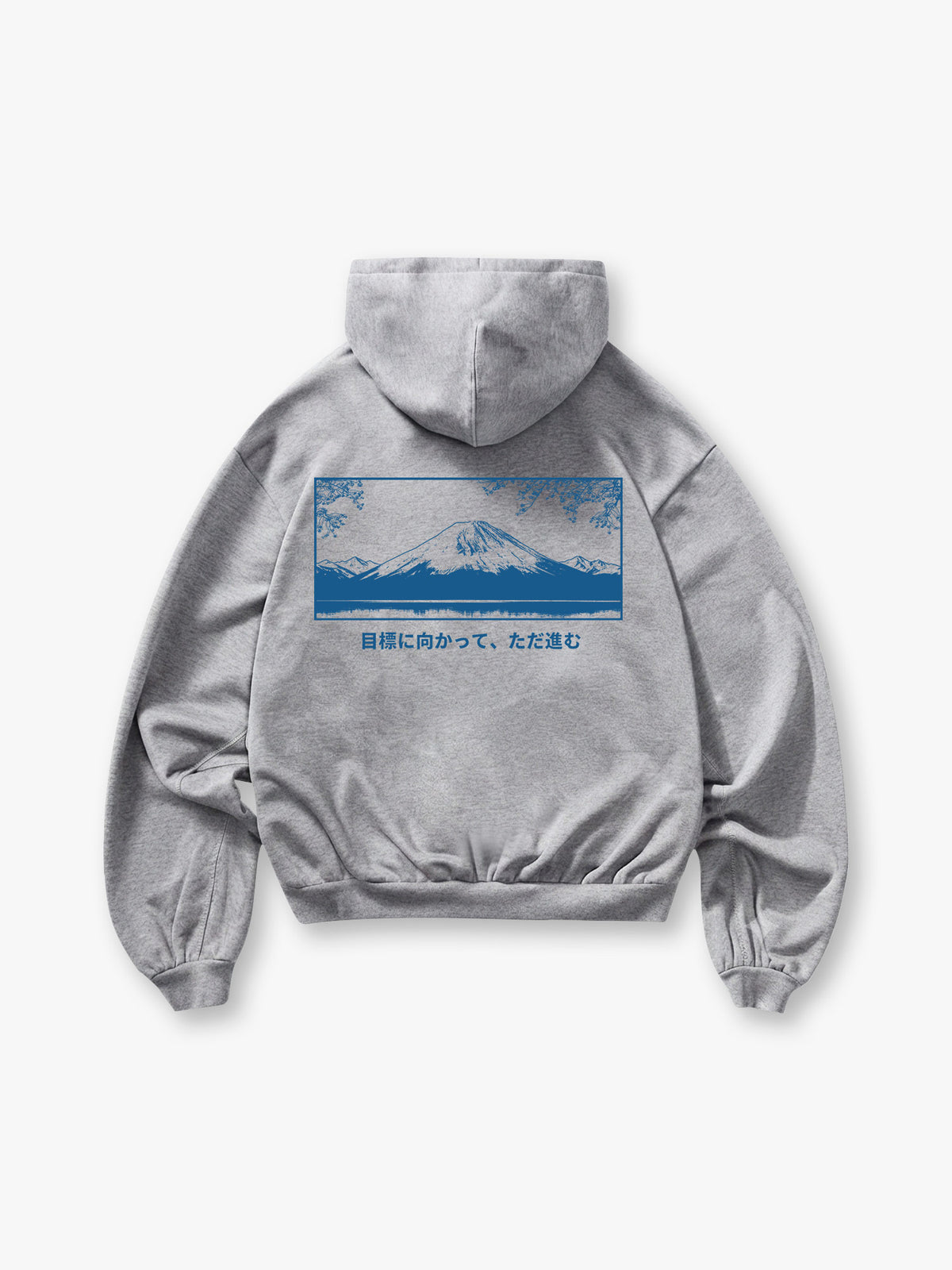 Mt Fuji Cherry Blossom Hoodie
