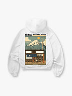 Mount Fuji Tea Shop Hoodie