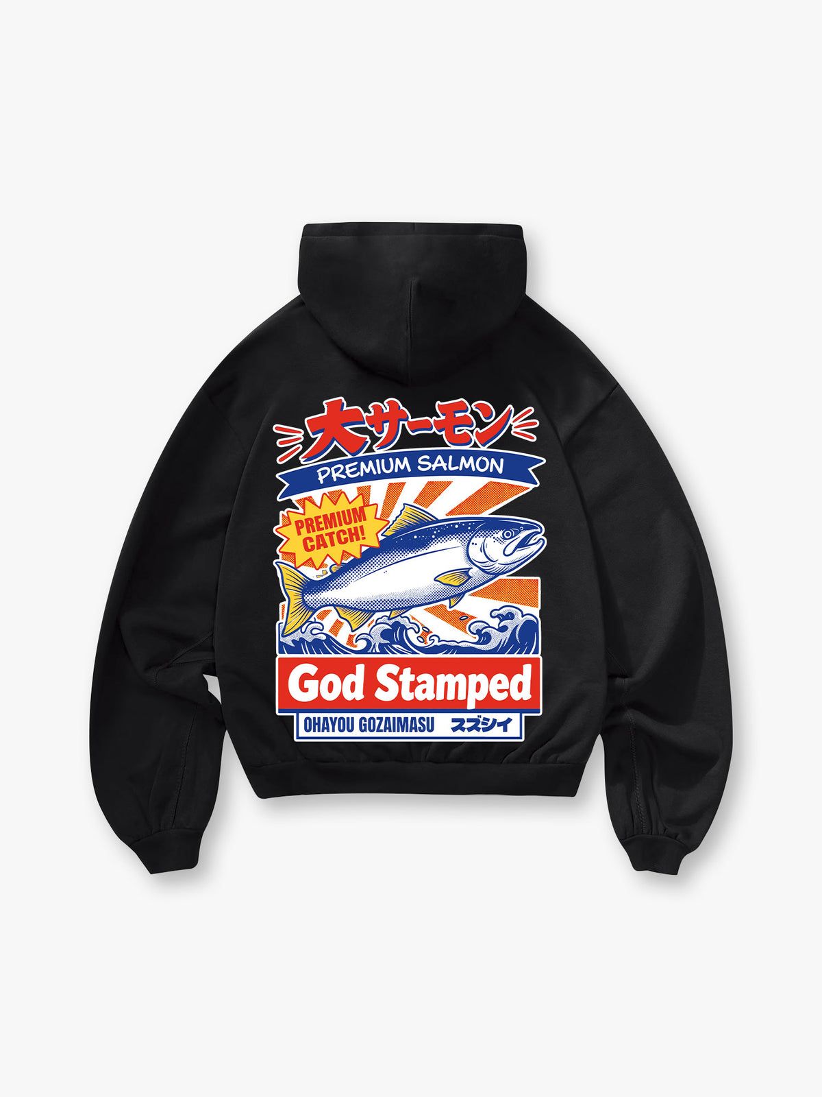 Salmon Fish Hoodie