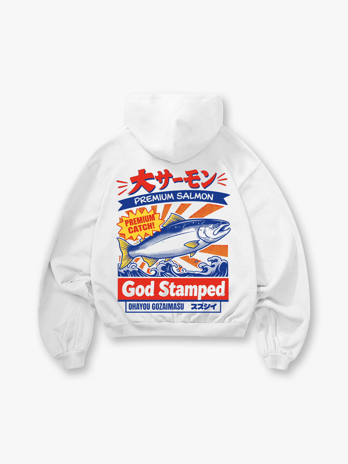 Salmon Fish Hoodie