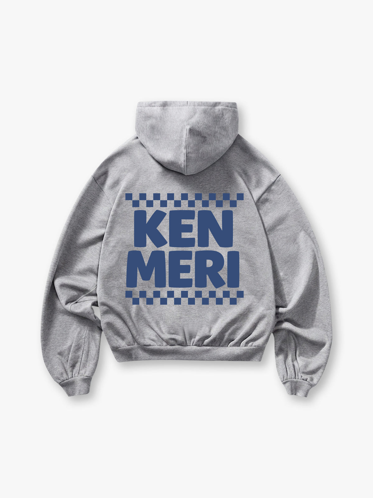 Checkered JDM Text Hoodie