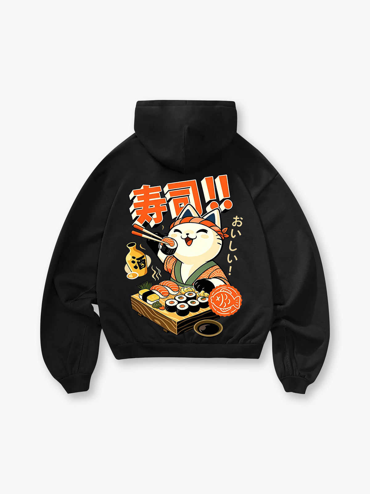 Sushi Cat Hoodie