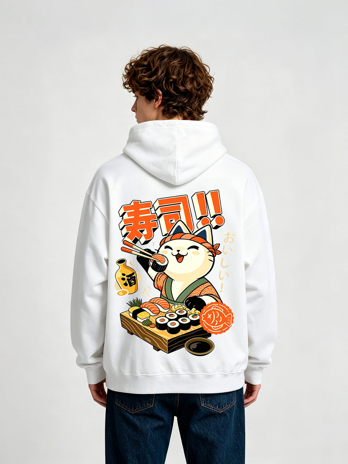 Sushi Cat Hoodie