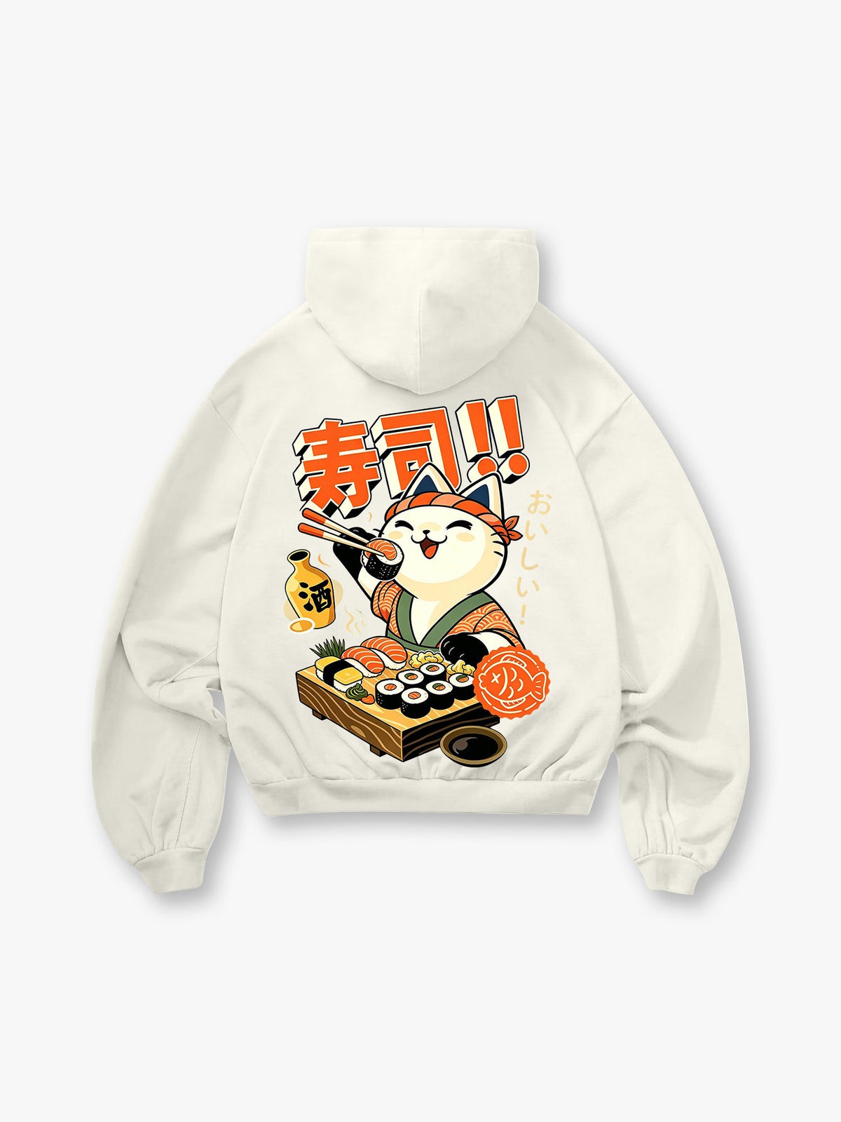 Sushi Cat Hoodie